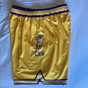 Men's Athletic Shorts - Gold